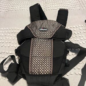 Chicco Black and Brown Kids Backpack